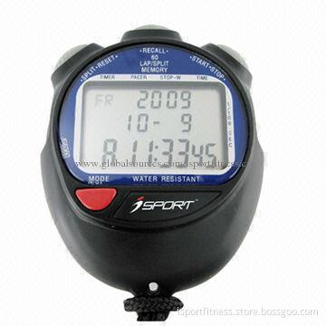 10-100 Laps Alarm Stopwatch with Pacer Function
